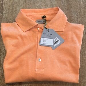 NWT Sartorio Napoli Size 52 Polo in Orange